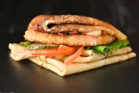 Блин Бургер чикен