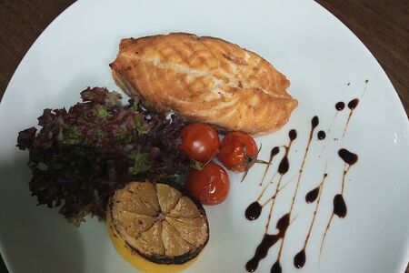 Стейк из семги