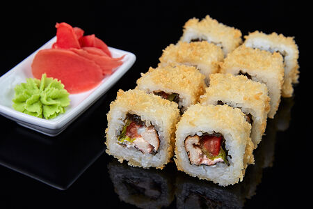 Ролл жареный Цезарь