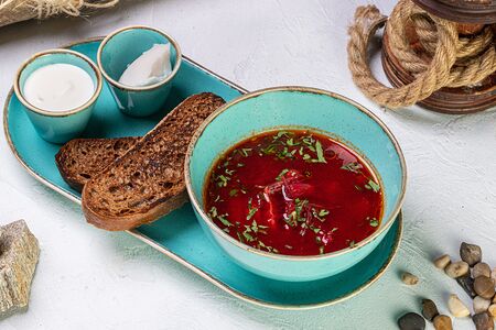 Борщ с говядиной