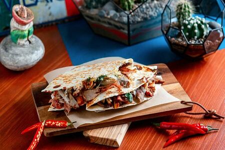 Кесадилья Дабл порк