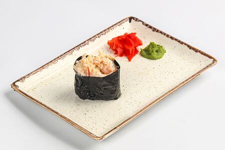 Гункан с креветками