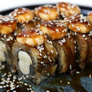 Ролл запеченная Филадельфия с угрем 8 шт