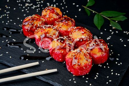 Запечённый с сёмгой