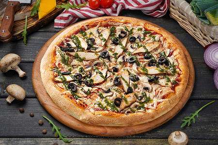 Пицца Чикен Песто