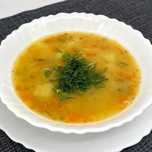 Гороховый суп с мясом цыпленка