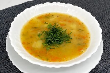 Гороховый суп с мясом цыпленка