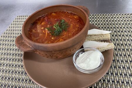 Борщ домашний