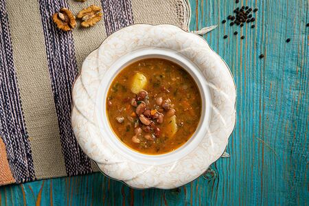 Суп фасолевый