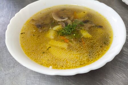 Суп грибной из шампиньонов