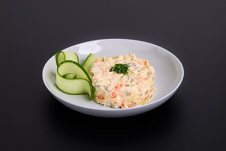 Оливье с курицей