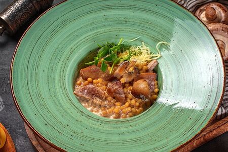 Птитим с белыми грибами