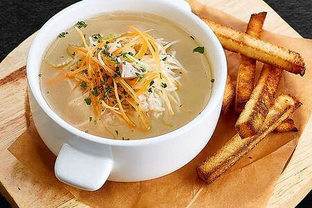 Куриный суп " Римский&quot