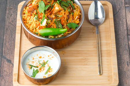 Вегетарианский Биряни