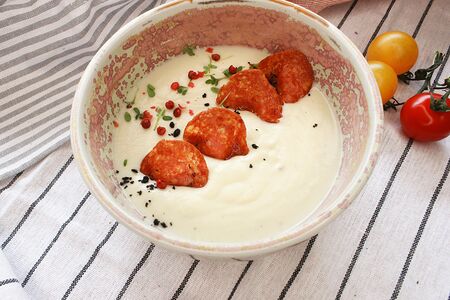 Крем-суп из цветной капусты