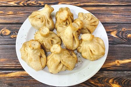 Хинкали жареные