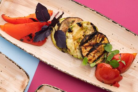 Сезонные овощи на углях