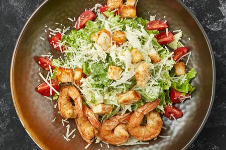 Цезарь с креветками