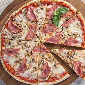 Пицца Ветчина и грибы