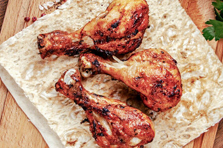 Шашлык из куриной голени