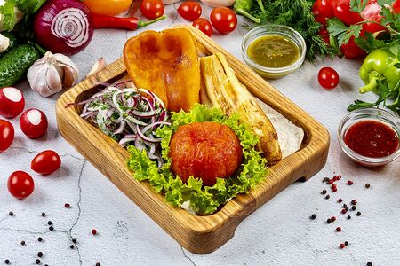 Овощи на мангале