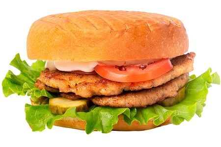 Двойной чикенбургер