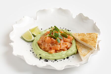 Тартар из лосося