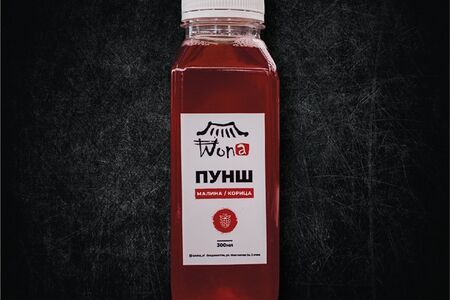 Пунш малина-корица