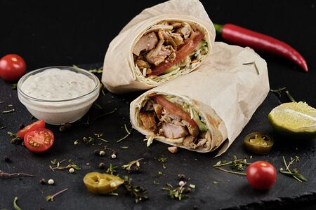 Шаурма Классика с куриным шашлыком