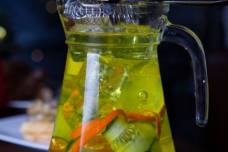 Лимонад Мандарин-огурец