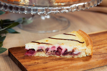 Венский пирог с вишней