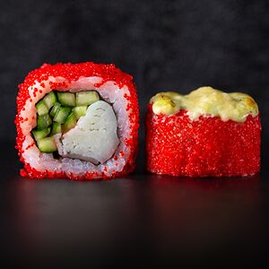 Калифорния запечённая чесночная