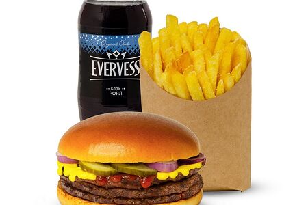 Комбо с тройным гранд гамбургером