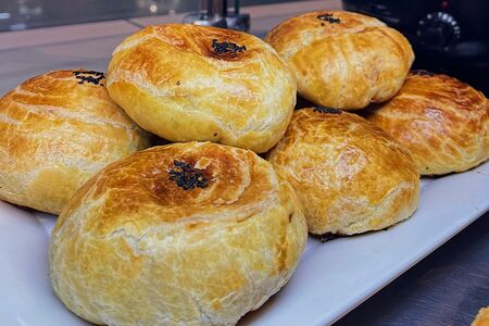 Самса с бараниной