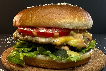 Бургер с курицей