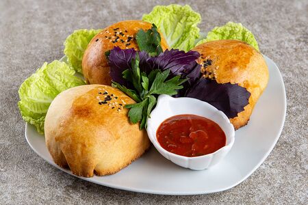 Самса из говядины в тандыре