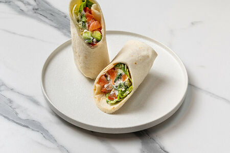 Ролл с семгой и сыром