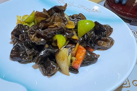 Грибы с овощами