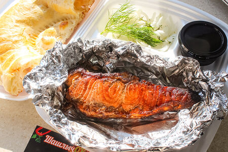 Шашлык из семги