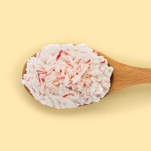 Крабовое мясо с майонезом