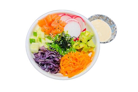 Поке с лососем