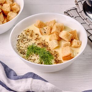 Сырный суп-пюре