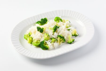 Рис с брокколи