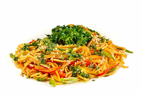 Удон с овощами