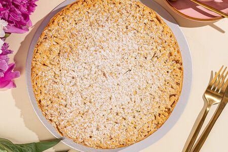 Пирог клубничный