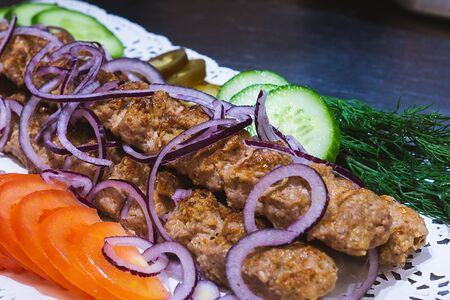 Люля-кебаб из баранины