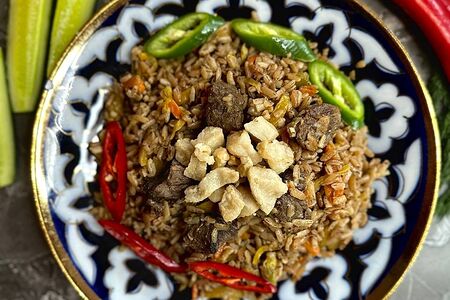 Плов Чайханский с бараниной