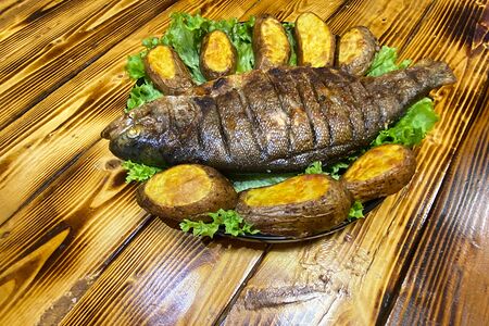 Скумбрия с картофелем