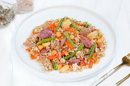 Плов из говядины