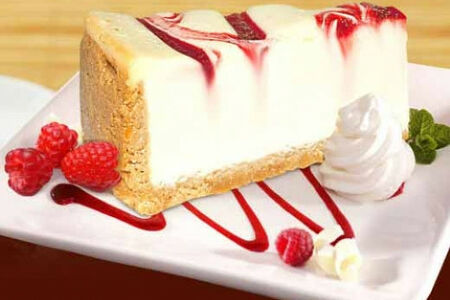 Чизкейк малина